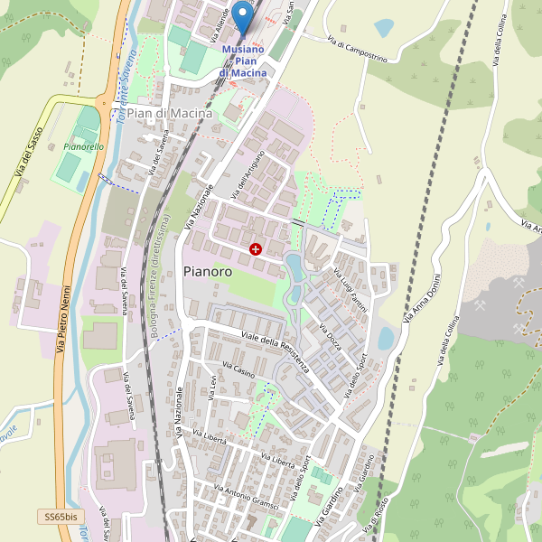 Thumbnail mappa stazioni di Pianoro