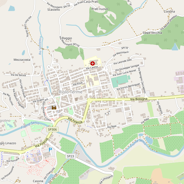 Thumbnail mappa stazioni di Riolo Terme