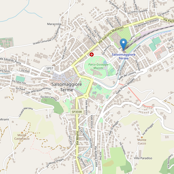 Thumbnail mappa stazioni di Salsomaggiore Terme