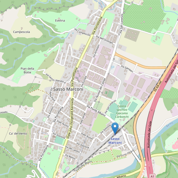 Thumbnail mappa stazioni di Sasso Marconi