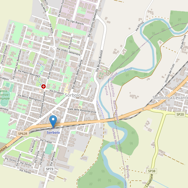 Thumbnail mappa stazioni di Sorbolo