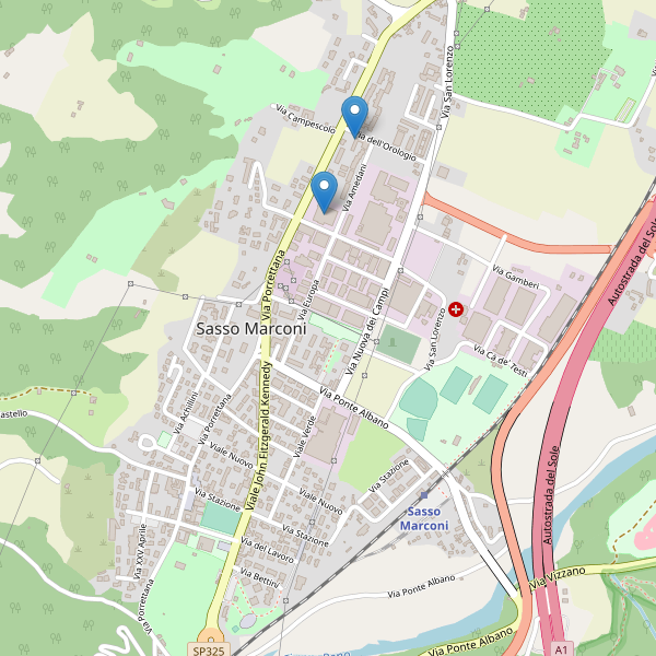 Thumbnail mappa supermercati di Sasso Marconi