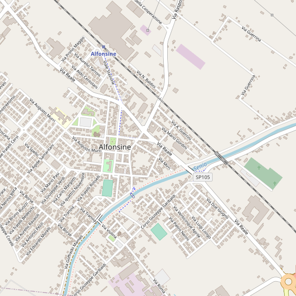 Thumbnail mappa taxi di Alfonsine