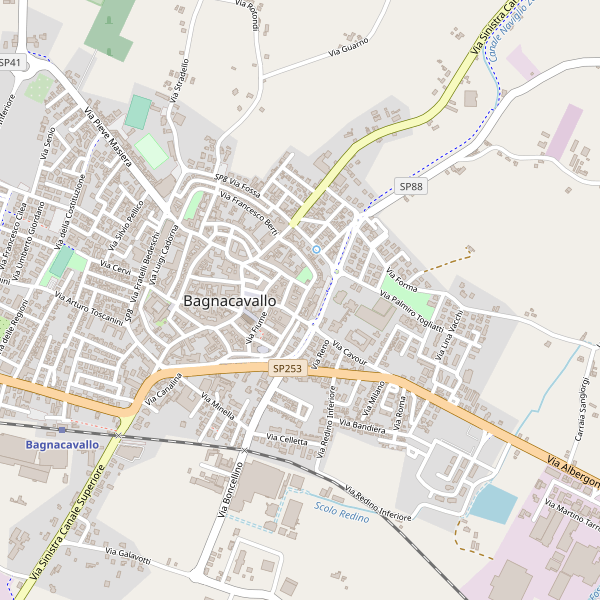 Thumbnail mappa taxi di Bagnacavallo