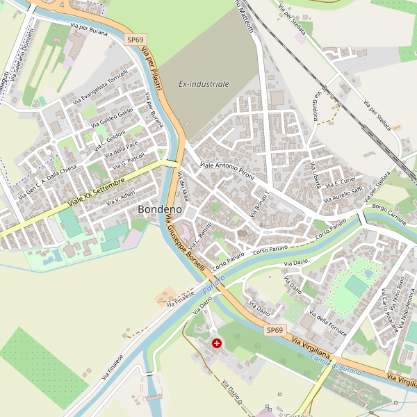 Thumbnail mappa taxi di Bondeno