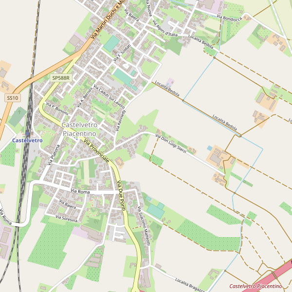 Thumbnail mappa taxi di Castelvetro Piacentino