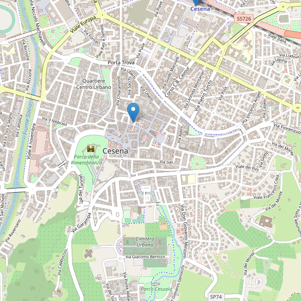 Thumbnail mappa taxi di Cesena