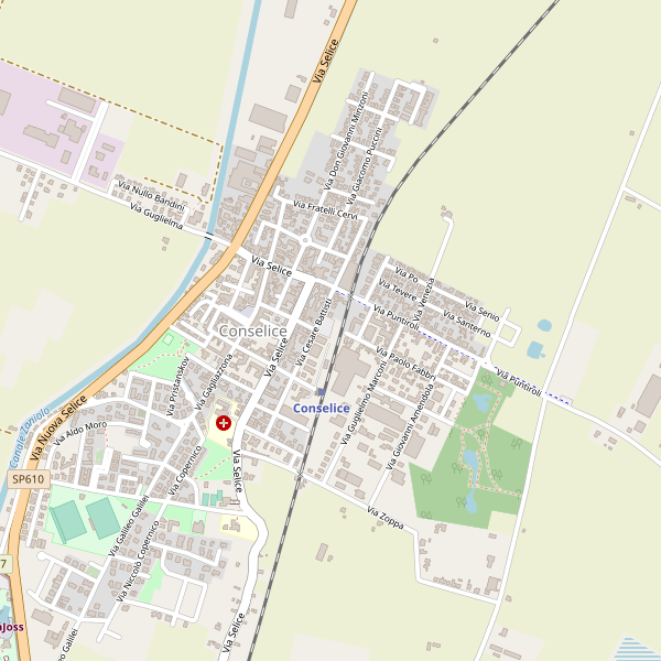 Thumbnail mappa taxi di Conselice