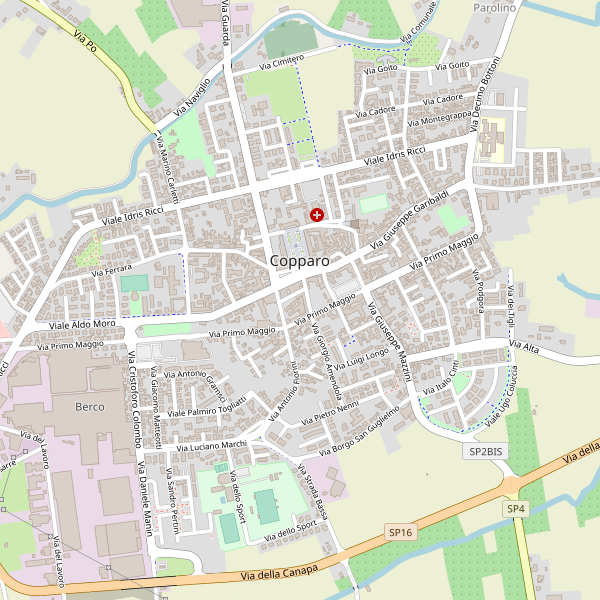 Thumbnail mappa taxi di Copparo