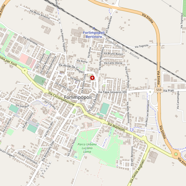 Thumbnail mappa taxi di Forlimpopoli