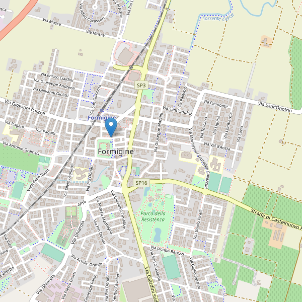 Thumbnail mappa taxi di Formigine