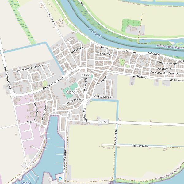 Thumbnail mappa taxi di Goro