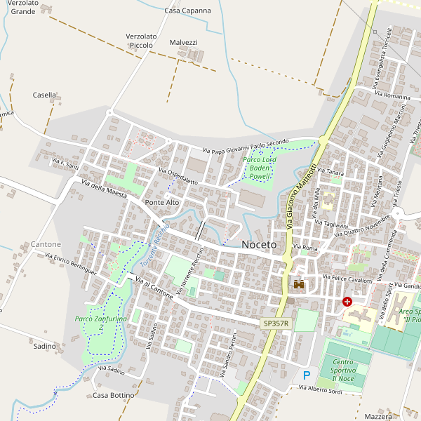 Thumbnail mappa taxi di Noceto