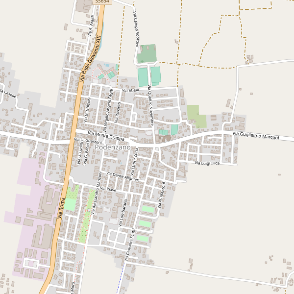 Thumbnail mappa taxi di Podenzano