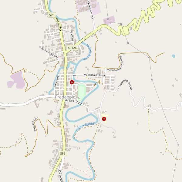 Thumbnail mappa taxi di Predappio