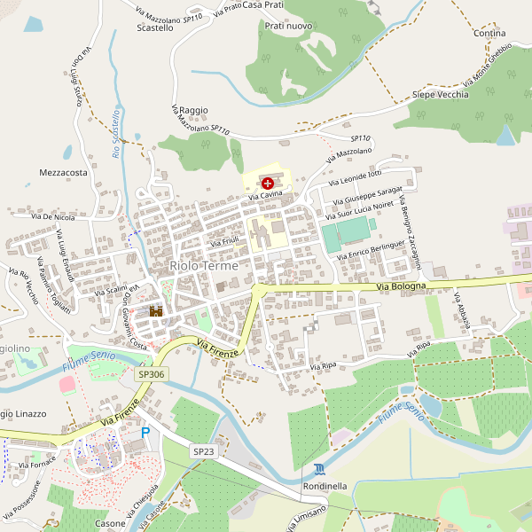 Thumbnail mappa taxi di Riolo Terme