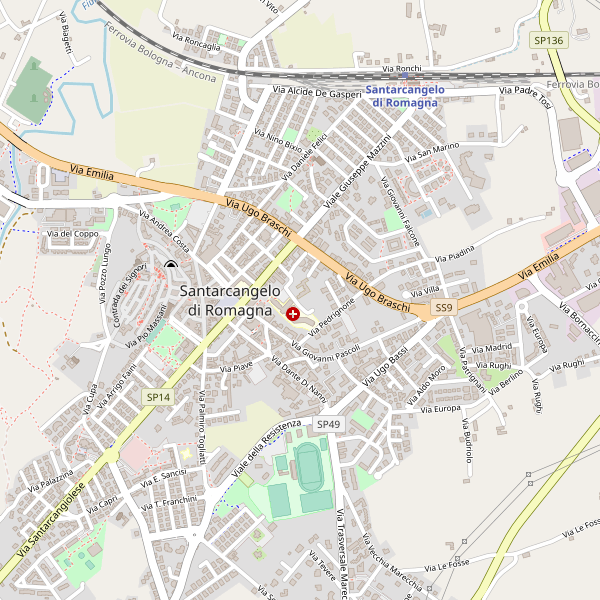 Thumbnail mappa taxi di Santarcangelo di Romagna