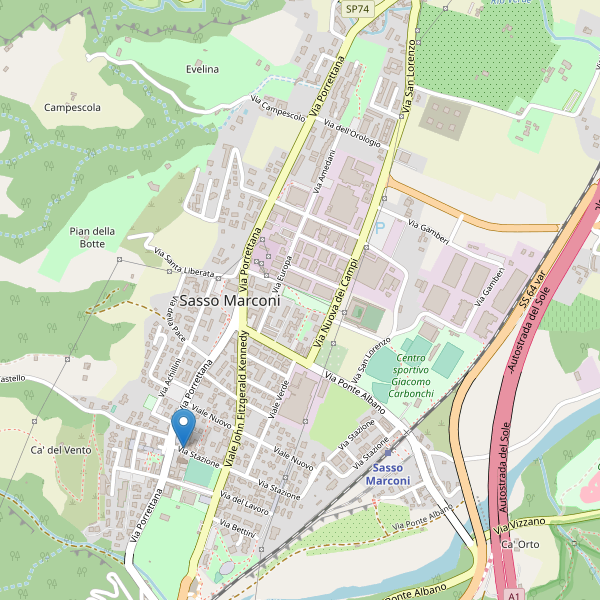 Thumbnail mappa taxi di Sasso Marconi