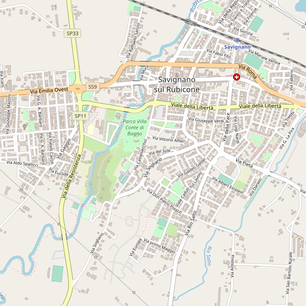 Thumbnail mappa taxi di Savignano sul Rubicone