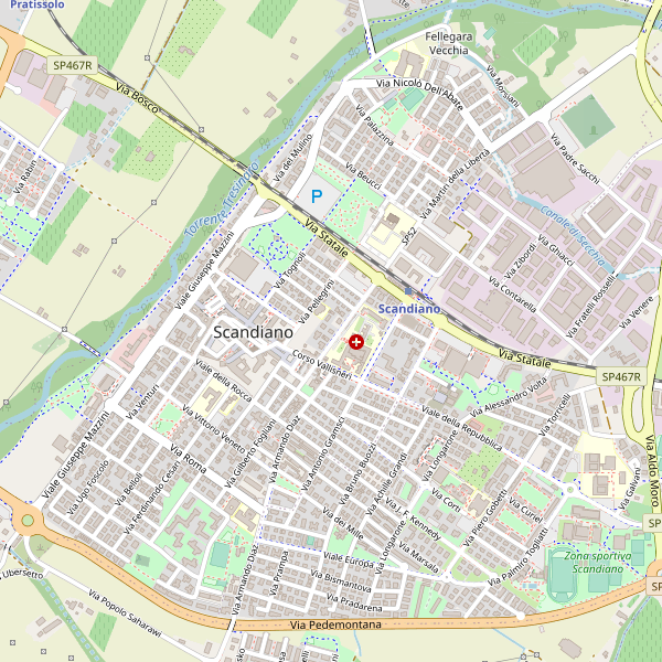 Thumbnail mappa taxi di Scandiano