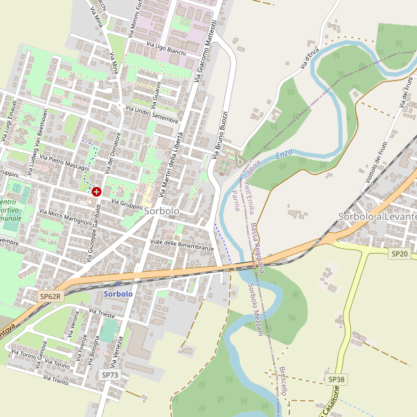 Thumbnail mappa taxi di Sorbolo