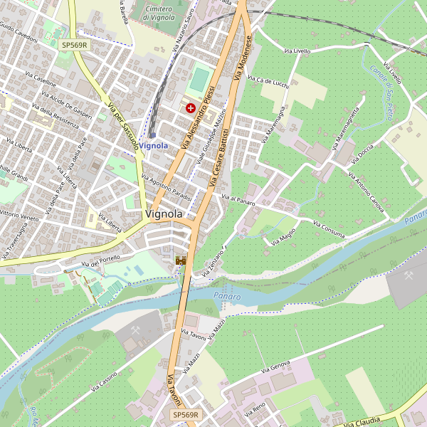 Thumbnail mappa taxi di Vignola