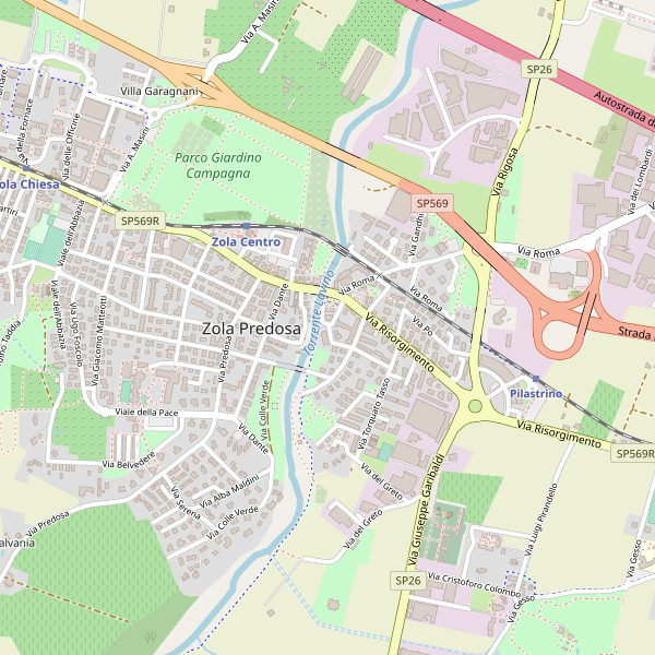 Thumbnail mappa taxi di Zola Predosa