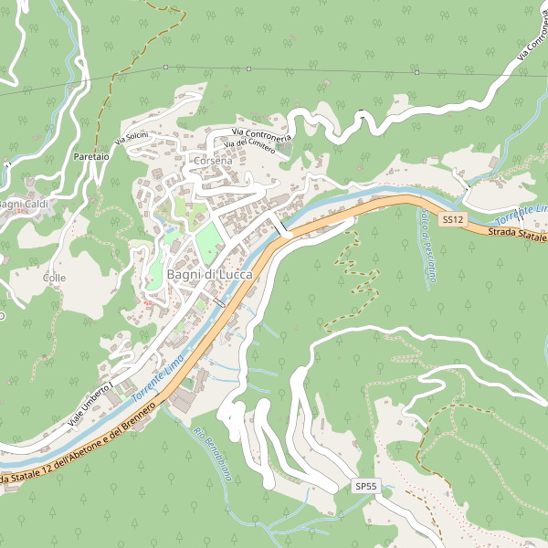 Thumbnail mappa pompieri di Bagni di Lucca
