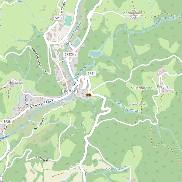 Thumbnail mappa librerie di Bagnone