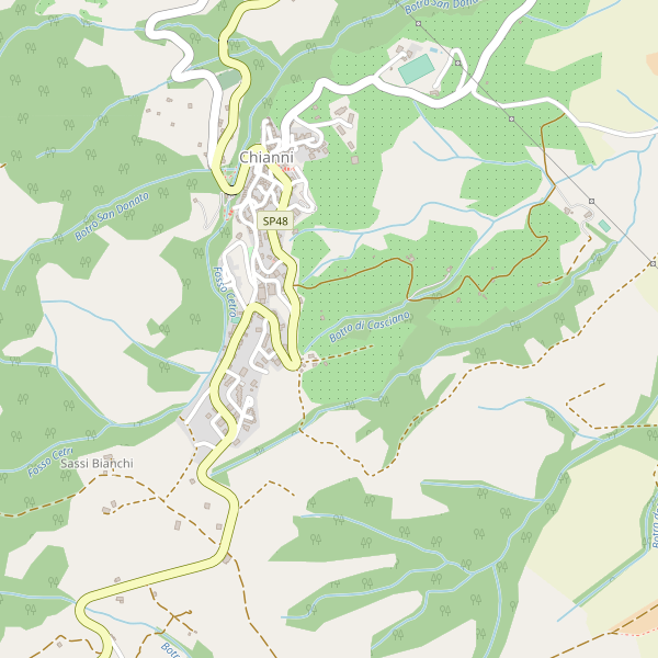 Thumbnail mappa piscine di Chianni