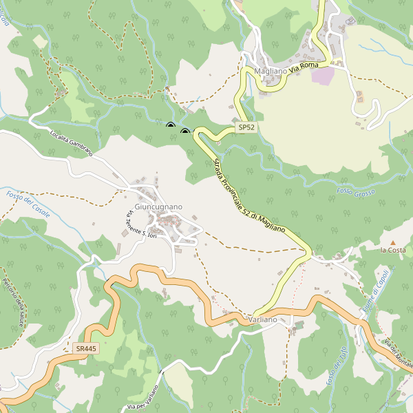 Thumbnail mappa campeggi di Giuncugnano