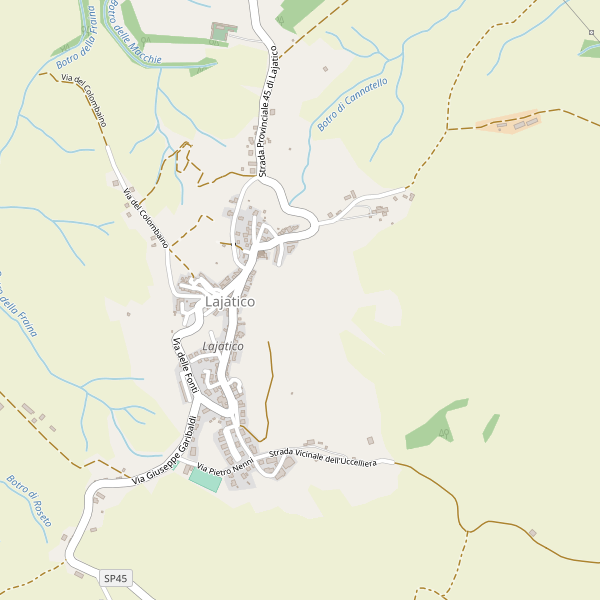 Thumbnail mappa chiese di Lajatico