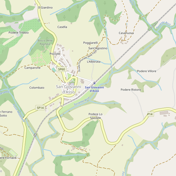Thumbnail mappa giornalai di San Giovanni d'Asso