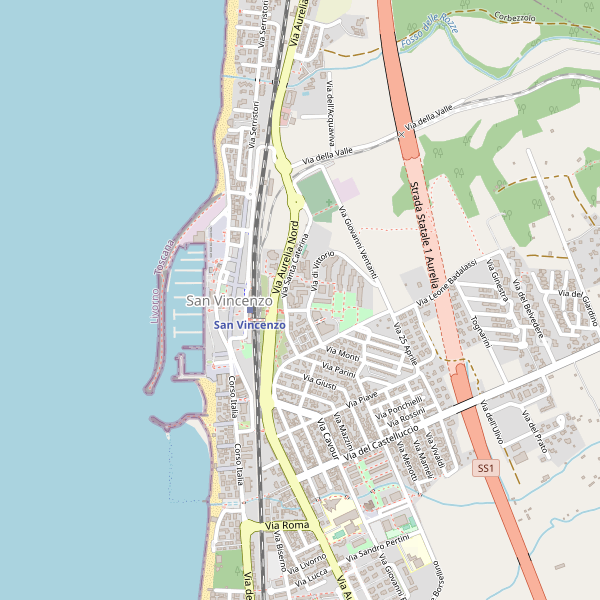 Thumbnail mappa polizia di San Vincenzo