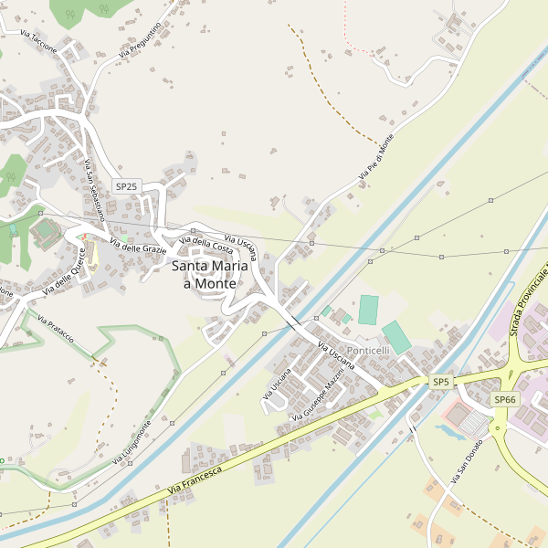 Thumbnail mappa vedute di Santa Maria a Monte