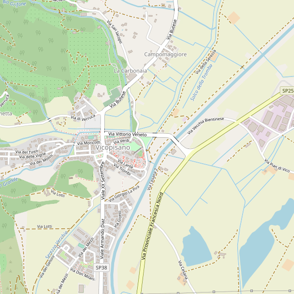 Thumbnail mappa teatri di Vicopisano