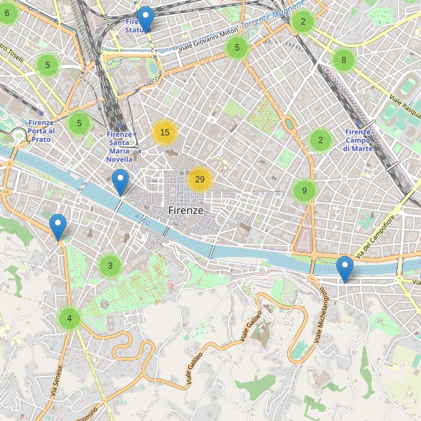 Thumbnail mappa bancomat di Firenze