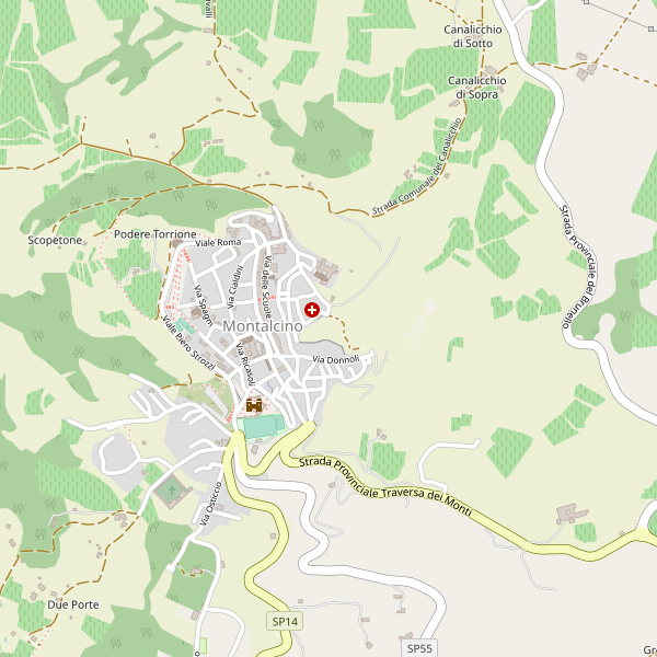 Thumbnail mappa bancomat di Montalcino