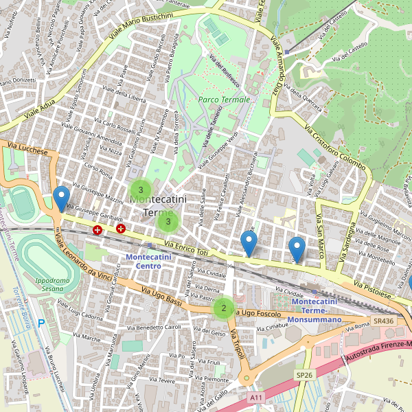 Thumbnail mappa bancomat di Montecatini-Terme