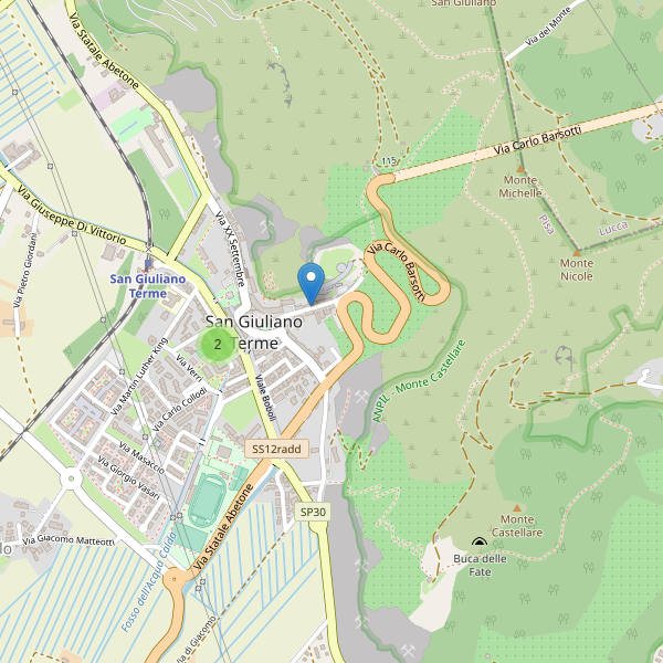 Thumbnail mappa bancomat di San Giuliano Terme