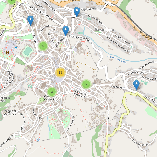Thumbnail mappa bancomat di Siena