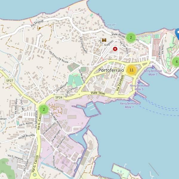 Thumbnail mappa bar di Portoferraio