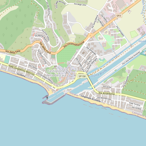 Thumbnail mappa calzature di Castiglione della Pescaia