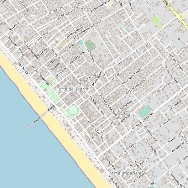 Thumbnail mappa calzature di Forte dei Marmi