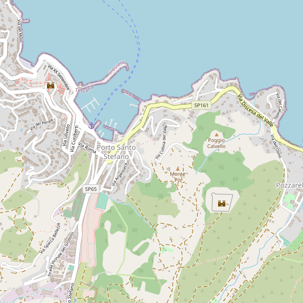 Thumbnail mappa calzature di Monte Argentario