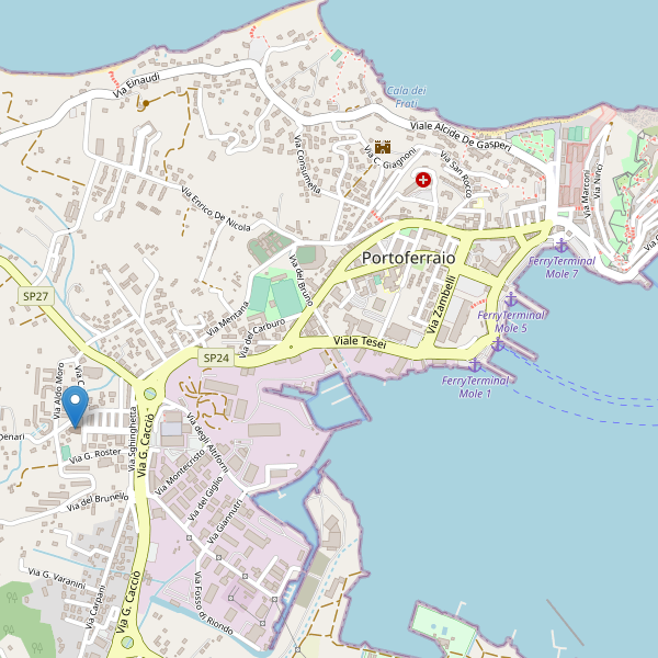 Thumbnail mappa chiese di Portoferraio