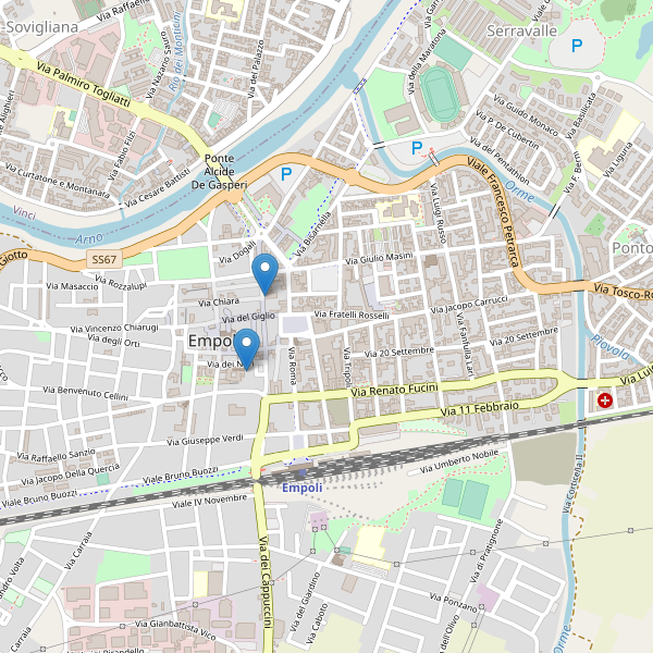 Thumbnail mappa cinema di Empoli
