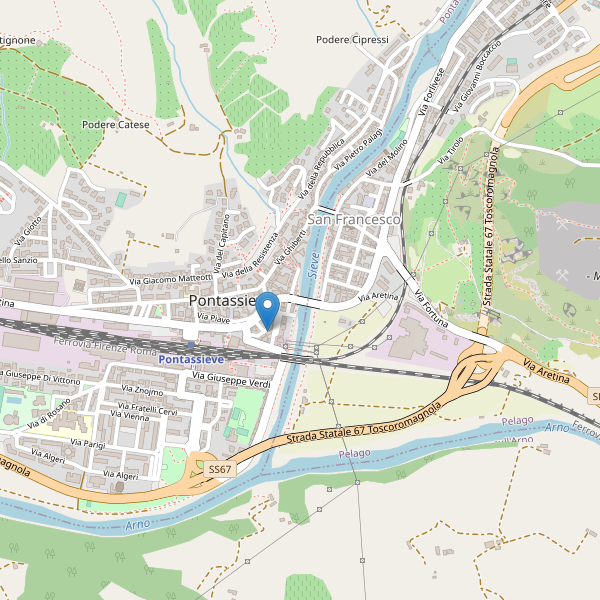 Thumbnail mappa cinema di Pontassieve
