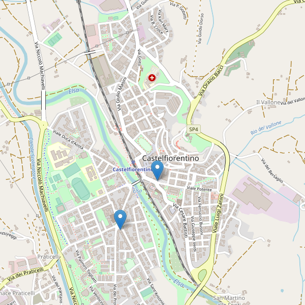 Thumbnail mappa farmacie di Castelfiorentino
