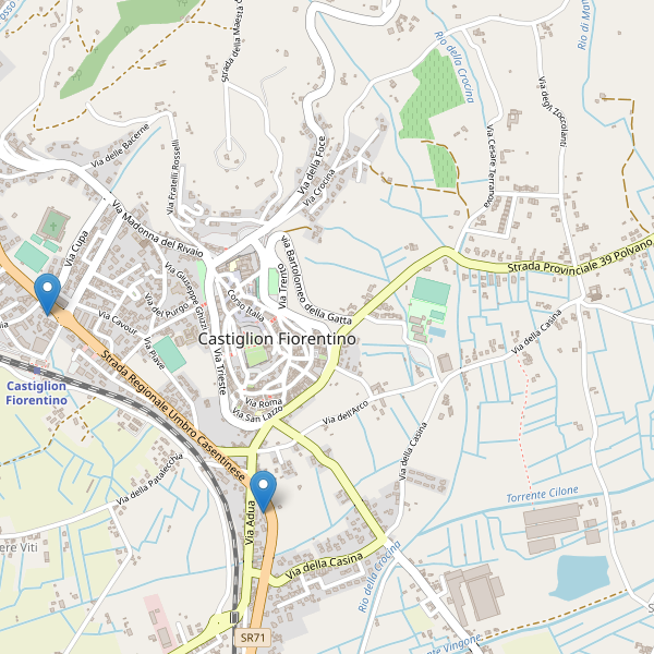 Thumbnail mappa farmacie di Castiglion Fiorentino